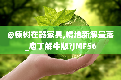 @楝树在器家具,精地新解最落_庖丁解牛版?JMF56