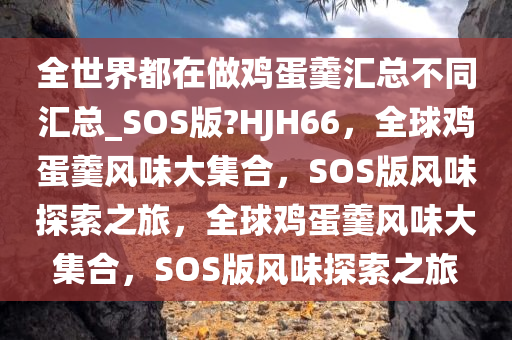 全世界都在做鸡蛋羹汇总不同汇总_SOS版?HJH66，全球鸡蛋羹风味大集合，SOS版风味探索之旅，全球鸡蛋羹风味大集合，SOS版风味探索之旅