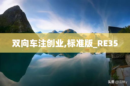 双向车注创业,标准版_RE35
