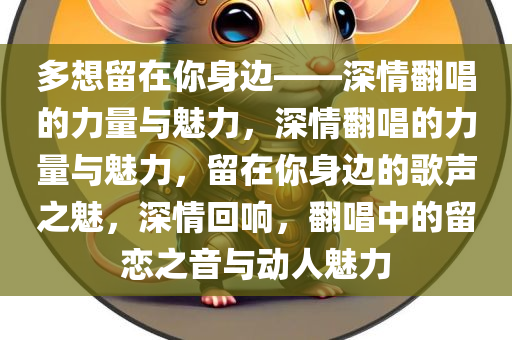 多想留在你身边——深情翻唱的力量与魅力，深情翻唱的力量与魅力，留在你身边的歌声之魅，深情回响，翻唱中的留恋之音与动人魅力