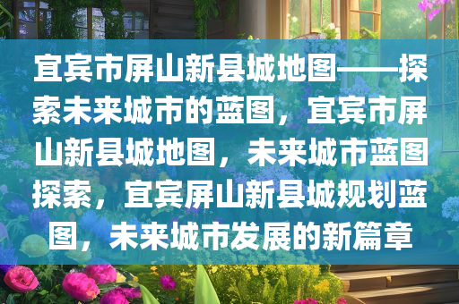 宜宾市屏山新县城地图——探索未来城市的蓝图，宜宾市屏山新县城地图，未来城市蓝图探索，宜宾屏山新县城规划蓝图，未来城市发展的新篇章