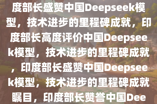 印度部长盛赞中国Deepseek模型，技术进步的里程碑，印度部长盛赞中国Deepseek模型，技术进步的里程碑成就，印度部长高度评价中国Deepseek模型，技术进步的里程碑成就，印度部长盛赞中国Deepseek模型，技术进步的里程碑成就瞩目，印度部长赞誉中国Deepseek模型，技术进步里程碑成就瞩目
