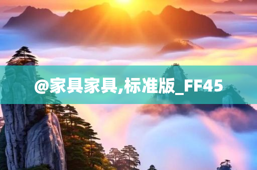 @家具家具,标准版_FF45