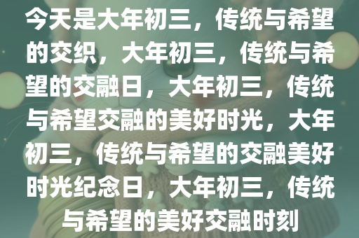 今天是大年初三，传统与希望的交织，大年初三，传统与希望的交融日，大年初三，传统与希望交融的美好时光，大年初三，传统与希望的交融美好时光纪念日，大年初三，传统与希望的美好交融时刻