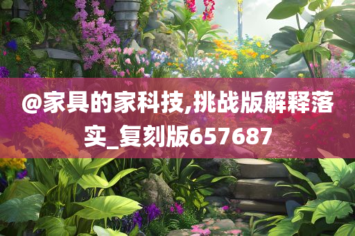 @家具的家科技,挑战版解释落实_复刻版657687