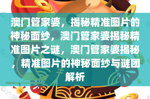 澳门管家婆，揭秘精准图片的神秘面纱，澳门管家婆揭秘精准图片之谜，澳门管家婆揭秘，精准图片的神秘面纱与谜团解析