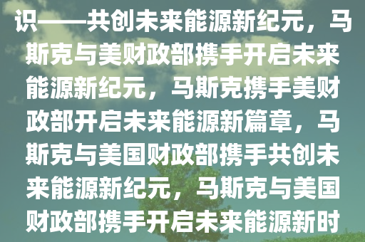 马斯克明确与美财政部达成共识——共创未来能源新纪元，马斯克与美财政部携手开启未来能源新纪元，马斯克携手美财政部开启未来能源新篇章，马斯克与美国财政部携手共创未来能源新纪元，马斯克与美国财政部携手开启未来能源新时代