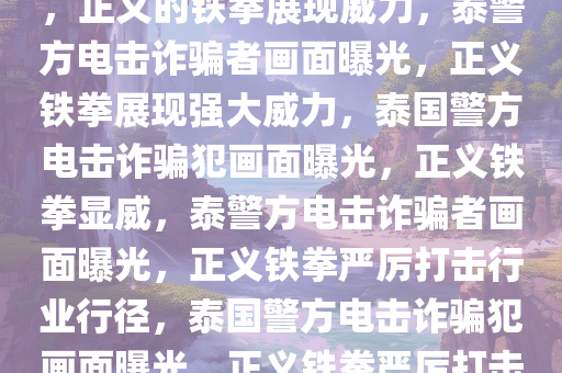 泰警方公布电诈者被电击画面，正义的铁拳展现威力，泰警方电击诈骗者画面曝光，正义铁拳展现强大威力，泰国警方电击诈骗犯画面曝光，正义铁拳显威，泰警方电击诈骗者画面曝光，正义铁拳严厉打击行业行径，泰国警方电击诈骗犯画面曝光，正义铁拳严厉打击诈骗行业