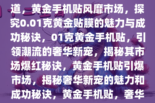 黄金手机贴引爆市场，0.01克黄金贴膜的独特魅力与成功之道，黄金手机贴风靡市场，探究0.01克黄金贴膜的魅力与成功秘诀，01克黄金手机贴，引领潮流的奢华新宠，揭秘其市场爆红秘诀，黄金手机贴引爆市场，揭秘奢华新宠的魅力和成功秘诀，黄金手机贴，奢华新宠的市场引爆与成功秘诀揭秘