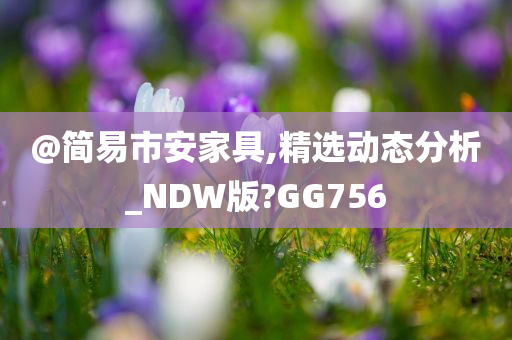 @简易市安家具,精选动态分析_NDW版?GG756