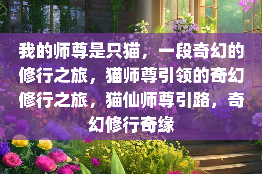 我的师尊是只猫，一段奇幻的修行之旅，猫师尊引领的奇幻修行之旅，猫仙师尊引路，奇幻修行奇缘