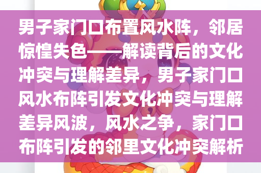 男子家门口布置风水阵，邻居惊惶失色——解读背后的文化冲突与理解差异，男子家门口风水布阵引发文化冲突与理解差异风波，风水之争，家门口布阵引发的邻里文化冲突解析