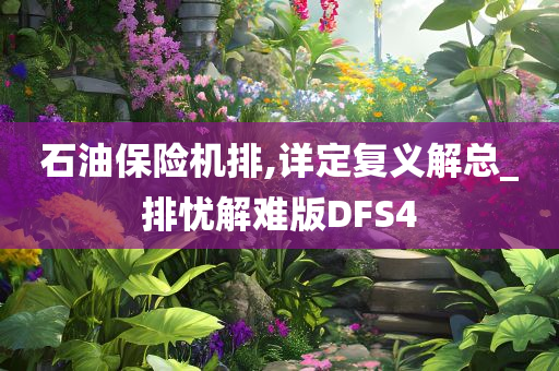 石油保险机排,详定复义解总_排忧解难版DFS4