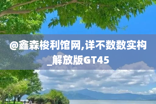 @鑫森梭利馆网,详不数数实构_解放版GT45