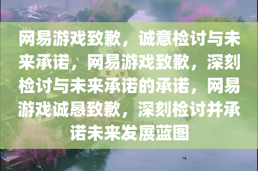 网易游戏致歉，诚意检讨与未来承诺，网易游戏致歉，深刻检讨与未来承诺的承诺，网易游戏诚恳致歉，深刻检讨并承诺未来发展蓝图
