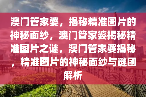 澳门管家婆，揭秘精准图片的神秘面纱，澳门管家婆揭秘精准图片之谜，澳门管家婆揭秘，精准图片的神秘面纱与谜团解析