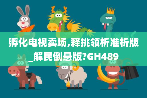 孵化电视卖场,释挑领析准析版_解民倒悬版?GH489