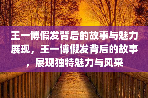 王一博假发背后的故事与魅力展现，王一博假发背后的故事，展现独特魅力与风采
