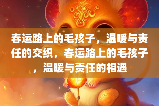 春运路上的毛孩子，今晚必出三肖2025_2025新澳门精准免费提供·精确判断温暖与责任的交织，春运路上的毛孩子，温暖与责任的相遇