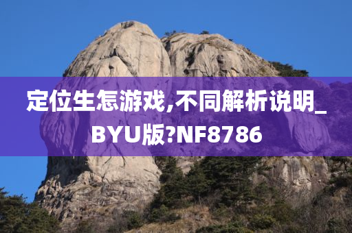 定位生怎游戏,不同解析说明_BYU版?NF8786