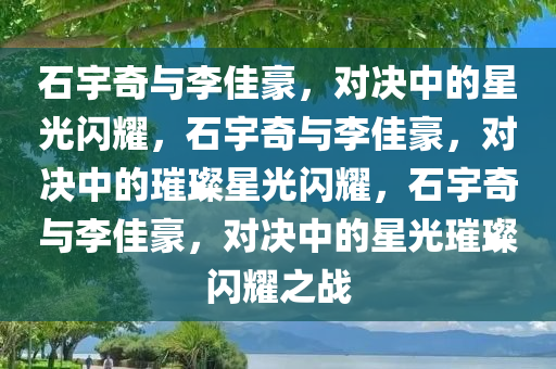 石宇奇与李佳豪，对决中的星光闪耀，石宇奇与李佳豪，对决中的璀璨星光闪耀，石宇奇与李佳豪，对决中的星光璀璨闪耀之战