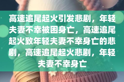 高速追尾起火引发悲剧，年轻夫妻不幸被困身亡，高速追尾起火致年轻夫妻不幸身亡的悲剧，高速追尾起火悲剧，年轻夫妻不幸身亡