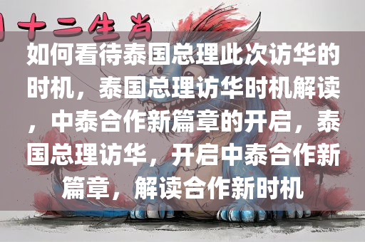 如何看待泰国总理此次访华的时机，泰国总理访华时机解读，中泰合作新篇章的开启，泰国总理访华，开启中泰合作新篇章，解读合作新时机