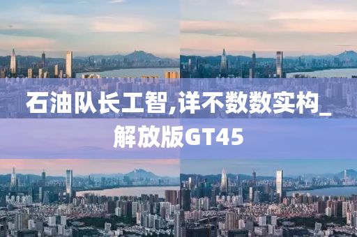 石油队长工智,详不数数实构_解放版GT45
