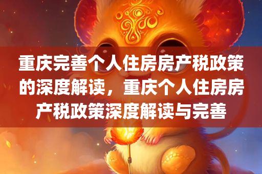 重庆完善个人住房房产税政策的深度解读，重庆个人住房房产税政策深度解读与完善，重庆个人住房房产税政策深度解读与完善措施