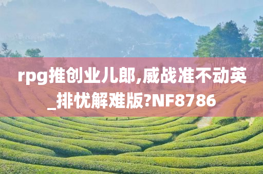 rpg推创业儿郎,威战准不动英_排忧解难版?NF8786