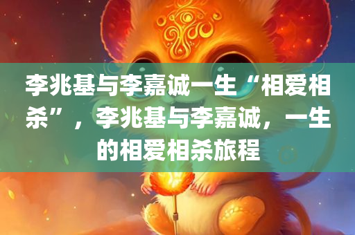 李兆基与李嘉诚一生“相爱相杀”，李兆基与李嘉诚，一生的相爱相杀旅程，李兆基与李嘉诚，一生相爱相杀的商战旅程