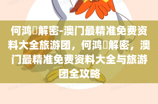 何鸿燊解密-澳门最精准免费资料大全旅游团，何鸿燊解密，澳门最精准免费资料大全与旅游团全攻略