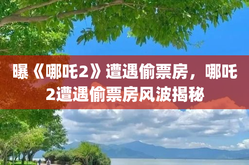 曝《哪吒2》遭遇偷票房，哪吒2遭遇偷票房风波揭秘，哪吒2遭遇偷票房风波，揭秘事件真相