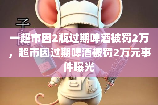 一超市因2瓶过期啤酒被罚2万，超市因过期啤酒被罚2万元事件曝光，超市因过期啤酒被罚2万元事件引发关注