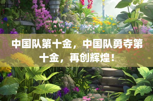 中国队第十金，中国队勇夺第十金，再创辉煌！，中国队勇夺第十金，再创辉煌佳绩！