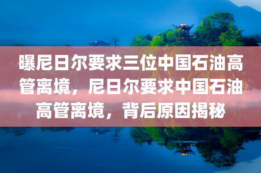 曝尼日尔要求三位中国石油高管离境，尼日尔要求中国石油高管离境，背后原因揭秘，尼日尔要求三位中国石油高管离境背后的原因揭秘及影响分析