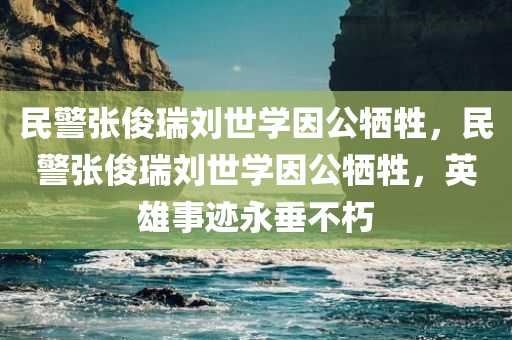 民警张俊瑞刘世学因公牺牲，民警张俊瑞刘世学因公牺牲，英雄事迹永垂不朽