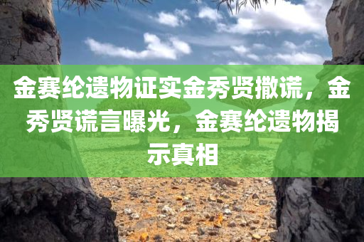 金赛纶遗物证实金秀贤撒谎，金秀贤谎言曝光，金赛纶遗物揭示真相，金赛纶遗物揭露真相，金秀贤谎言被揭穿