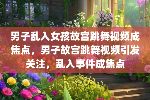 男子乱入女孩故宫跳舞视频成焦点，男子故宫跳舞视频引发关注，乱入事件成焦点，男子故宫乱舞视频引发关注，跳舞男子成焦点话题
