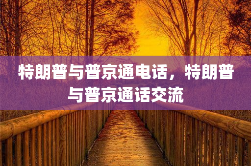 特朗普与普京通电话，特朗普与普京通话交流，特朗普与普京通话交流，两国领导人再次通话交流内容揭秘