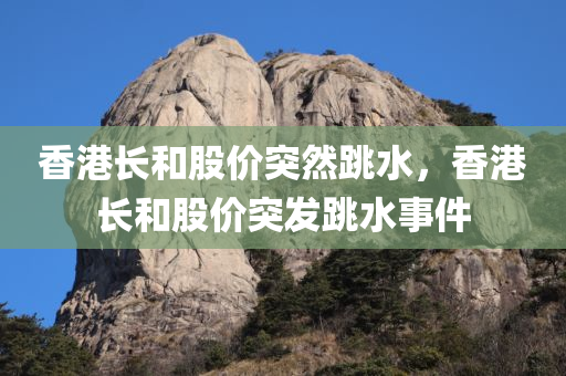 香港长和股价突然跳水，香港长和股价突发跳水事件，香港长和股价突发跳水事件震动市场