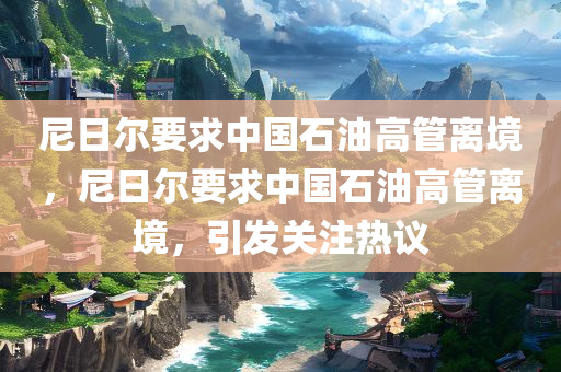尼日尔要求中国石油高管离境，尼日尔要求中国石油高管离境，引发关注热议，尼日尔要求中国石油高管离境，引发关注与热议