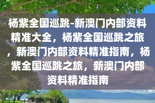 杨紫全国巡跳-新澳门内部资料精准大全，杨紫全国巡跳之旅，新澳门内部资料精准指南，杨紫全国巡跳之旅，新澳门内部资料精准指南