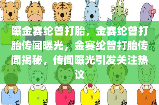 曝金赛纶曾打胎，金赛纶曾打胎传闻曝光，金赛纶曾打胎传闻揭秘，传闻曝光引发关注热议