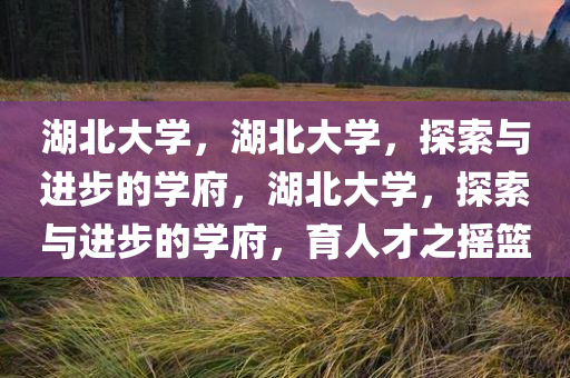 湖北大学，湖北大学，探索与进步的学府，湖北大学，探索与进步的学府，育人才之摇篮