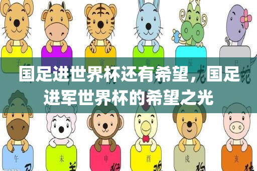 国足进世界杯还有希望，国足进军世界杯的希望之光，国足进军世界杯的希望之光，未来之路仍充满可能
