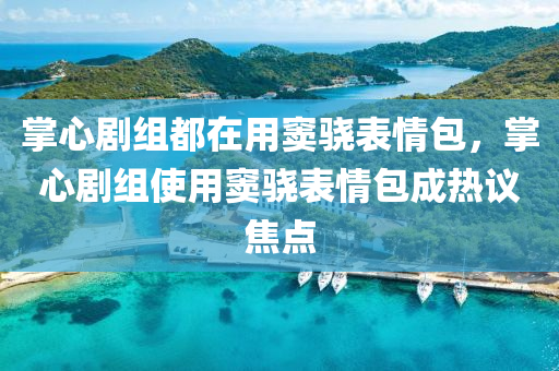 掌心剧组都在用窦骁表情包，掌心剧组使用窦骁表情包成热议焦点