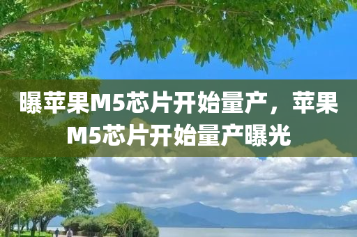 曝苹果M5芯片开始量产，苹果M5芯片开始量产曝光，苹果M5芯片正式量产启动，技术革新再掀波澜