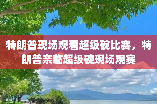 特朗普现场观看超级碗比赛，特朗普亲临超级碗现场观赛，特朗普亲临超级碗现场观赛，感受赛场氛围