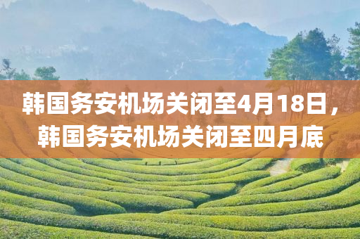 韩国务安机场关闭至4月18日，韩国务安机场关闭至四月底，韩国务安机场关闭至四月底，全面停运直至四月底